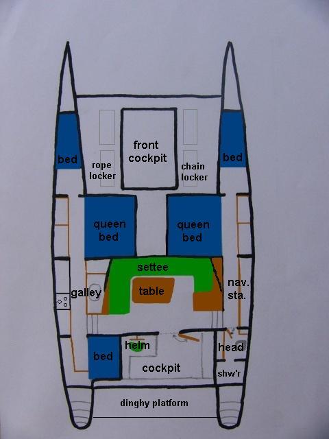 sketch of interior