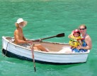 rowing Jennifer and Antonio