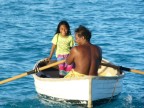Uakeia rows Kammari to collect eggs