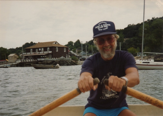 Jerry rowing at OBCC
