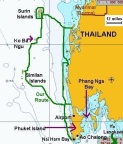 Phuket to Surin Islands