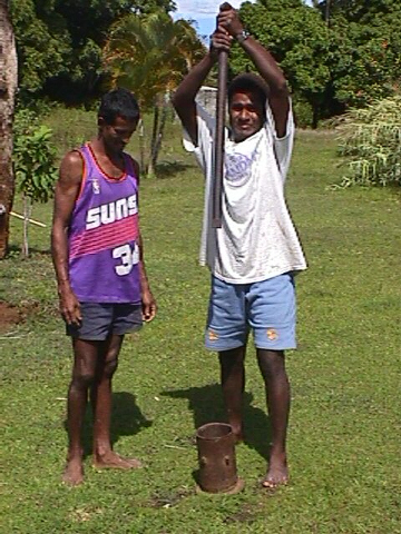 Kava Pounding