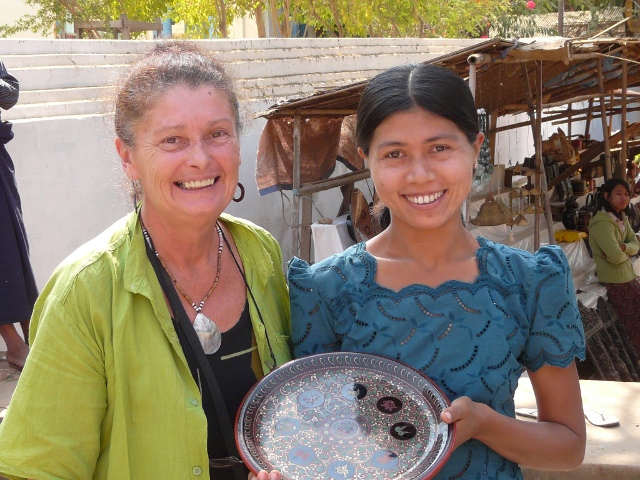 Lacquerware plate