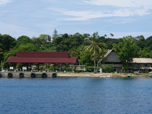Gizo wharf